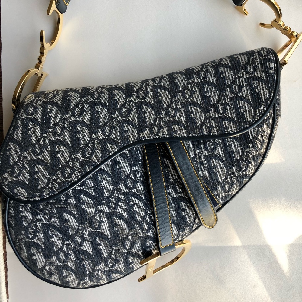 Vintage & Authentic DIOR Saddle Bag